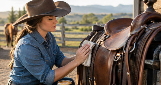 How long does horse tack leather last with proper care?
