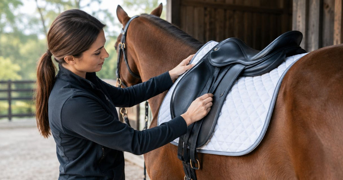 How to fit a saddle pad to your horse tack setup