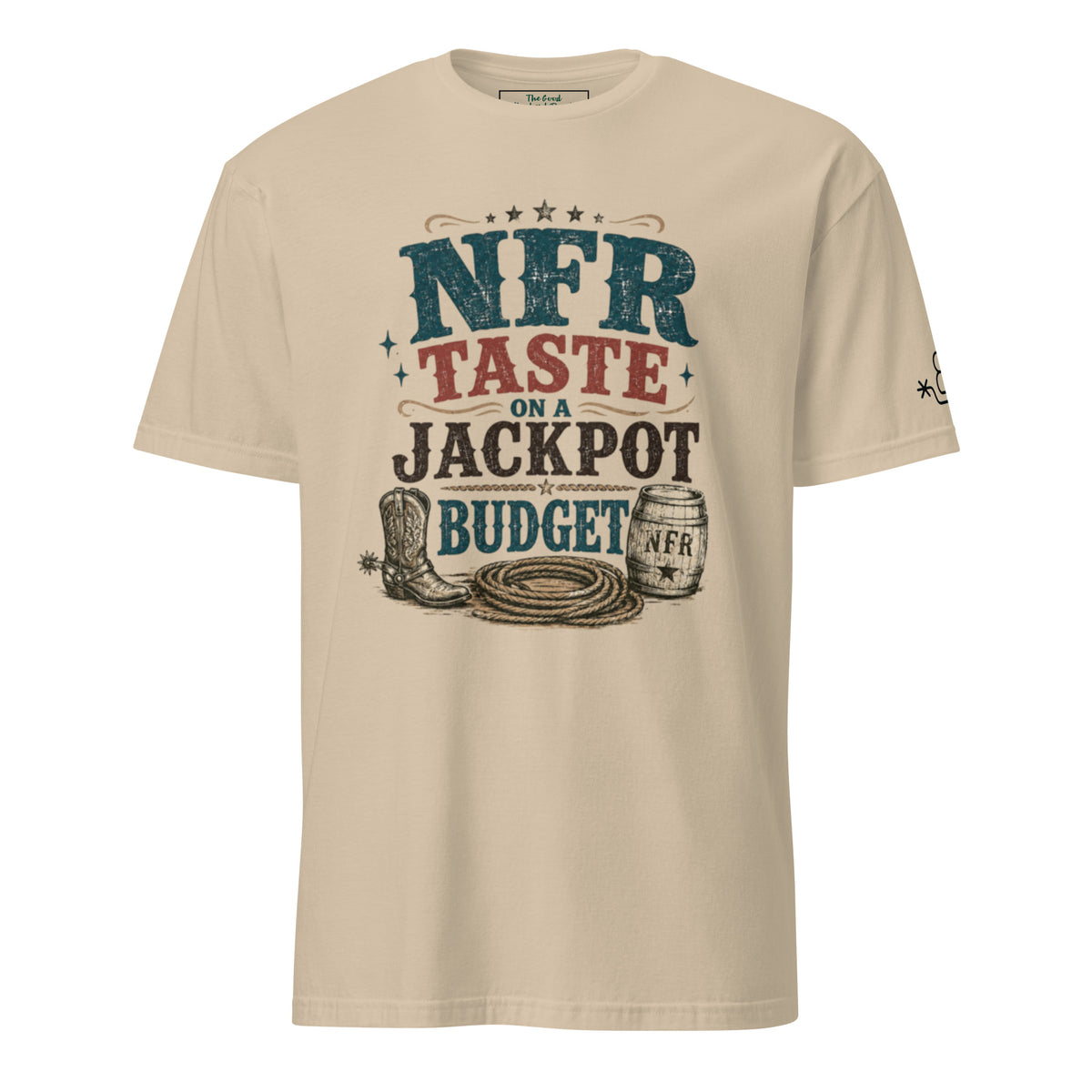 NF R Taste, Jackpot Budget western graphic unisex T-shirt